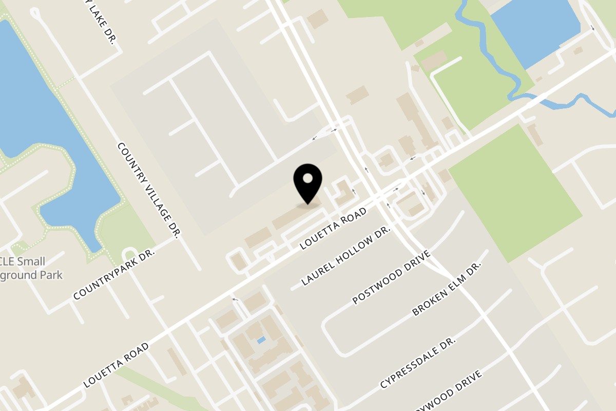Map showing the location of Ceviche Ria Spring on 3910 Louetta Rd Suite H in Spring